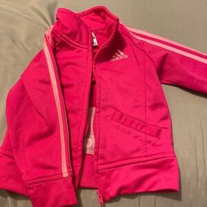 Pink zip up jacket